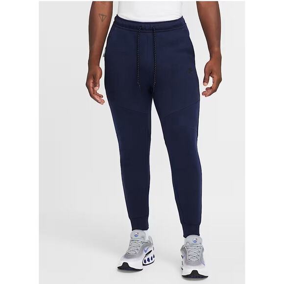 Nike Tech Fleece Men's Jogger Size XL- Navy Blue - Picture 1 of 6